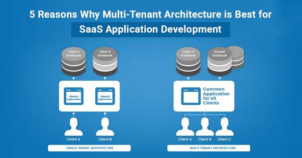 5 Reasons Why Multi Tenant Architecture Is Best For SaaS Application Development